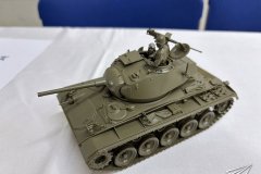 [田宫 35391]1/35 M24霞飞轻型坦克官方素组照片更新