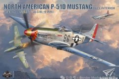 [边境 BF-015]1/35 P-51D野马战斗机板件图更新