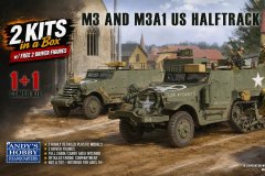 [ANDY'SHOBBY 35001]1/35 M3/M3A1半履带车1+1封绘更新