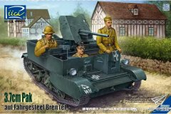 [睿智 RV35032]1/35 3.7cm PAK布伦武器运输车开盒评测