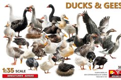 [MINIART 38114]新品：1/35 鸭和鹅