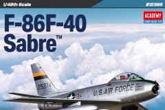 [爱德美 12369]新品：1/48 F-86F-40佩刀战斗机
