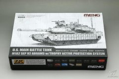 [MENG 72-016]1/72 M1A2 SEP V2艾布拉姆斯主战坦克开盒测评