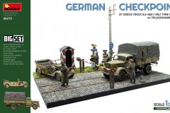 [MINIART 36075]新品：1/35 德国检查哨站场景套装