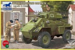 [威骏 CB35081]1/35 亨伯Mk.IV装甲车开盒评测