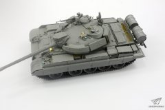 【三花 2057】1/35 苏联T-55AM2B中型坦克素组评测