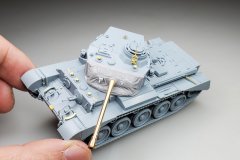 【黄蜂 VS720004】1/72 A-34＂彗星＂巡洋坦克MK.1B型素组评测