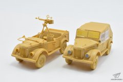 【威骏 CB35093】1/35 苏联GAZ-69A 4X4吉普车素组评测