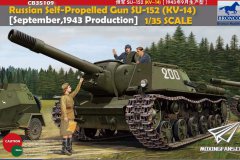 【威骏 CB35109】1/35 苏联SU-152（KV-14）1943年9月生产型