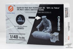 【红雀 CM48102】1/48 涂画炸弹的美国水兵