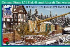 【威骏 CB35067】1/35 德国Flak41 88mm高射炮及炮兵组