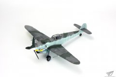 【边境 BF-001】1/35 德国梅塞施密特Bf-109 G-6战斗机素组评测