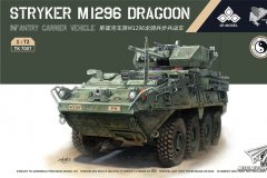 【易模型 TK7007】1/72 美国斯崔克车M1296龙骑兵步战车