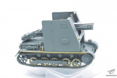 【威龙 6259】1/35 德国野牛15cm自行火炮素组评测