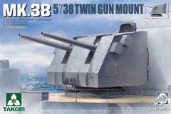 【三花 2146】1/35 美国Mk.38双联装舰炮开盒评测