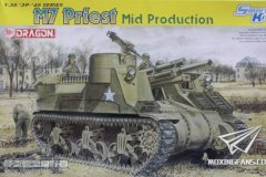 【威龙 6637】1/35 美国M7牧师105mm自行火炮中期型开盒评测