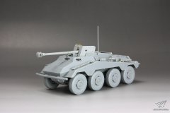 【威龙 6772】1/35 德国Sd.Kfz.234/4轮式装甲车素组评测