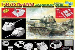 【威龙 6757】1/35 T-34/76 1943年型附车长指挥塔183 厂开盒评测