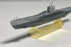 1/700 德国VIIB型U艇制作过程