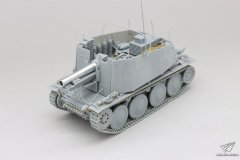 【威龙 MD-005】1/35 德国蟋蟀38H s.IG.33/1自行火炮素组评测