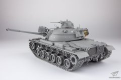 【TAKOM 2162】1/35 M48A3 Mod B素组评测