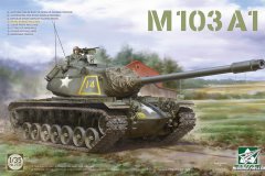 【TAKOM 2139】1/35 M103A1重型坦克开盒评测 