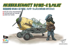 【T-MODEL TT005】Q版Bf109-E评测