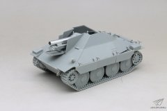 【威龙 6489】1/35 38(t)底盘15cm s.IG.33/2自行榴弹炮素组评测