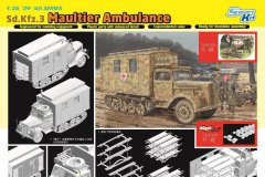 【威龙 6766】1/35 Sd.Kfz.3骡子半履带救护车开盒评测