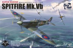 【边境 BF-004】1/35 喷火 MK.Vb 战斗机 开盒评测