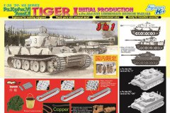 【威龙 6600】1/35 虎式坦克极初期型502营列宁格勒1942/3开盒评测