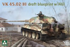 【TAKOM 2191】1/35 VK 45.02(H)计划坦克 W1461设计方案