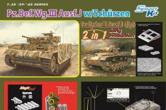 [威龙 6628]1/35 三号坦克J型指挥型附侧裙装甲开盒评测