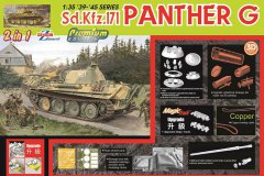 [威龙 6602]1/35 豹式坦克G型2in1开盒评测