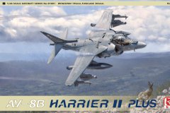 [UMa D1001]1/48 AV-8B鹞ⅡPLUS战斗机开盒评测