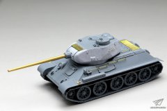 [黄蜂 VS720030]1/72 T-34/85中型坦克1944年183厂素组测评
