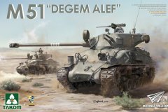 [TAKOM 2208]1/35 M51超级谢尔曼坦克开盒评测