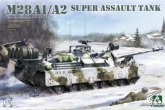 [TAKOM 2210]1/35 M28A1/A2超重型坦克开盒评测