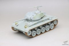 [威骏 CB35068]1/35 英国M24霞飞轻型坦克素组评测